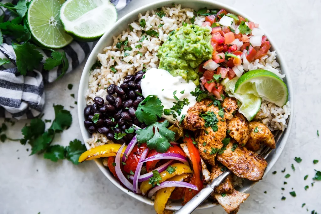 Chicken Fajita Burrito Bowl