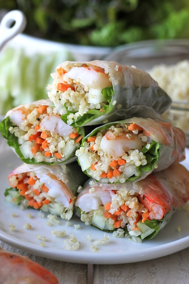Simple Shrimp Spring Roll Recipe
