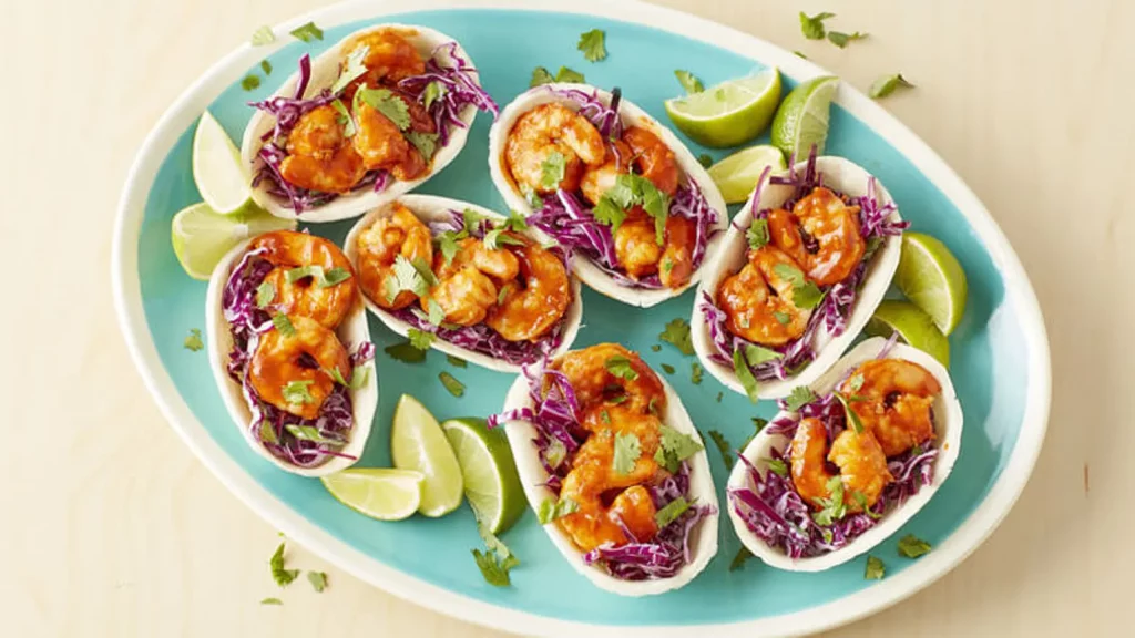 Shrimp taco bowls 