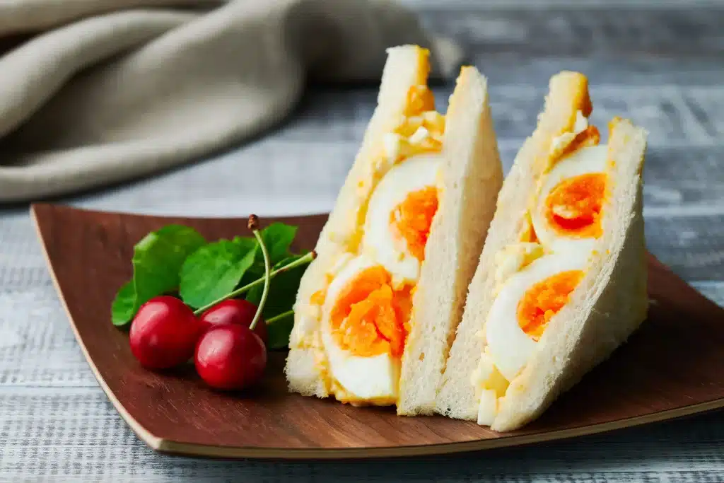 Tuna, Egg, and Arugula Sandwich