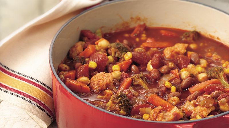 Vegetable and Bean Chili 