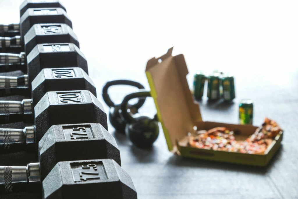 What do athletes eat in a day?