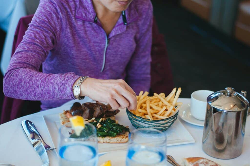 How athletes make meal plans
