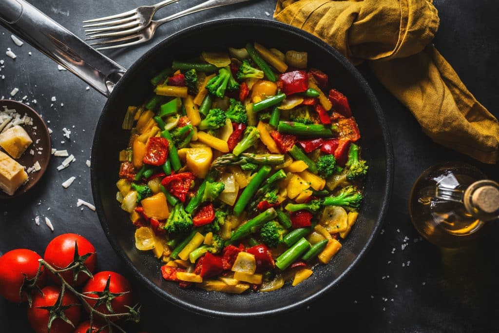 Vegetarian stir-fry