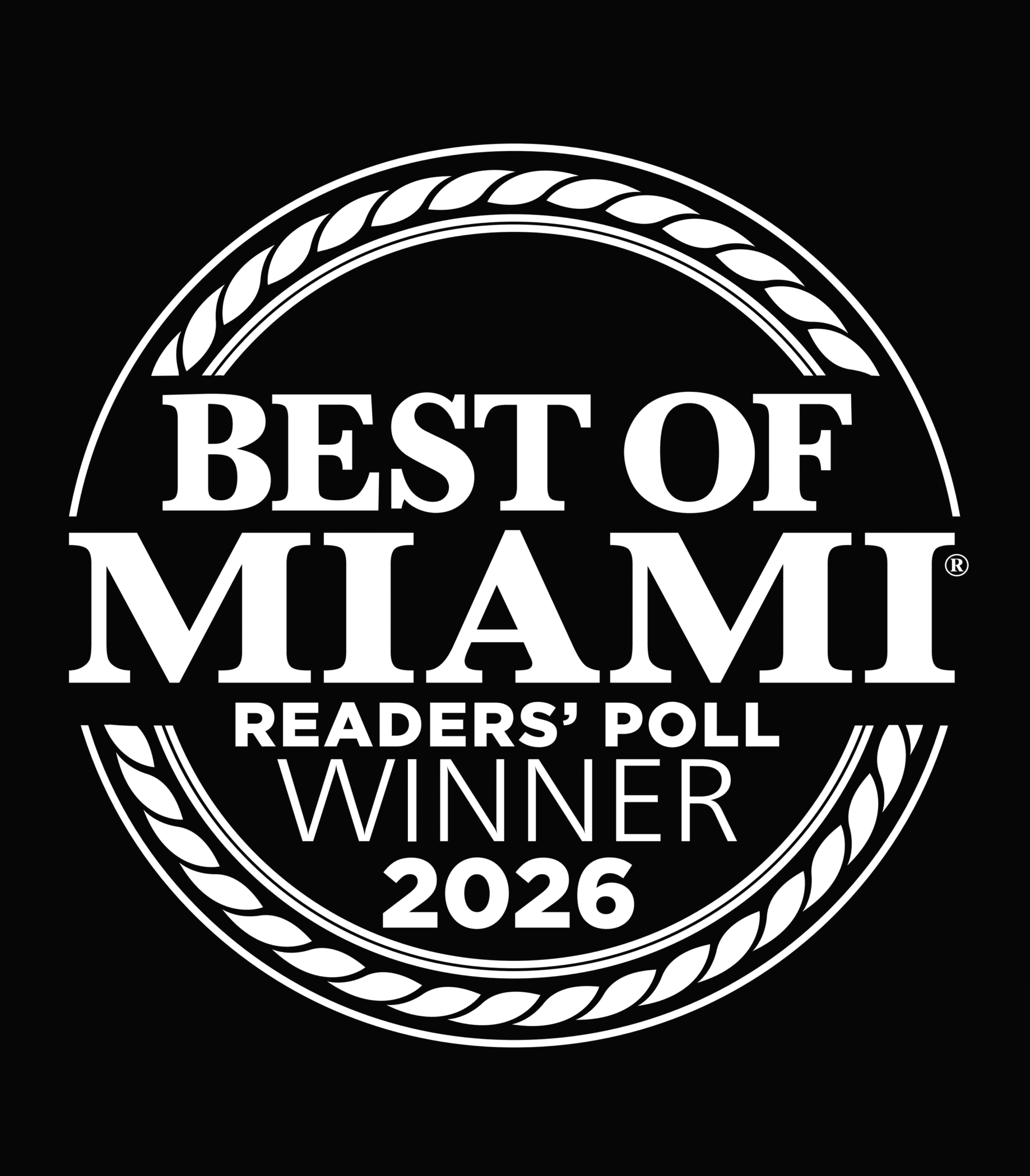 New Times Best of Miami Readers Poll Winner 2026